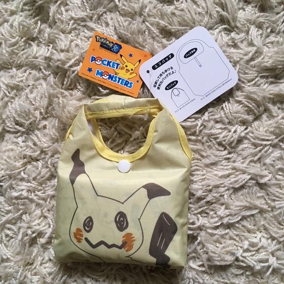 Pokemon Handbags - NWT Pokemon Mimikyu Pocket Monsters Tote Bag